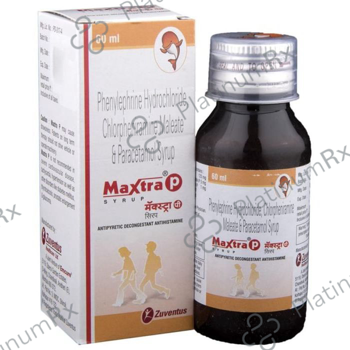 Maxtra P 1/125/5mg Syrup 60ml