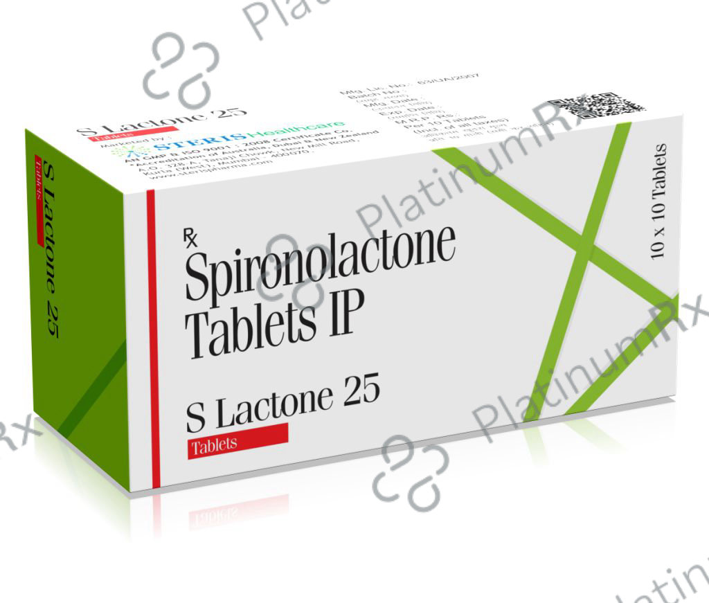 S Lactone 25mg Tablet 10s