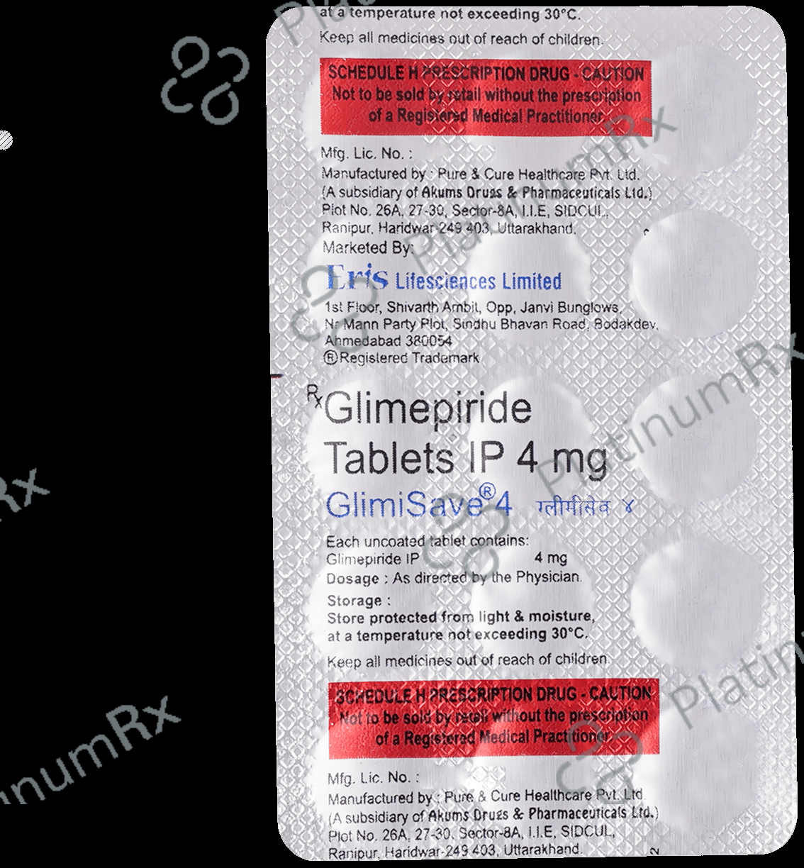 Glimisave 4mg Tablet 15s
