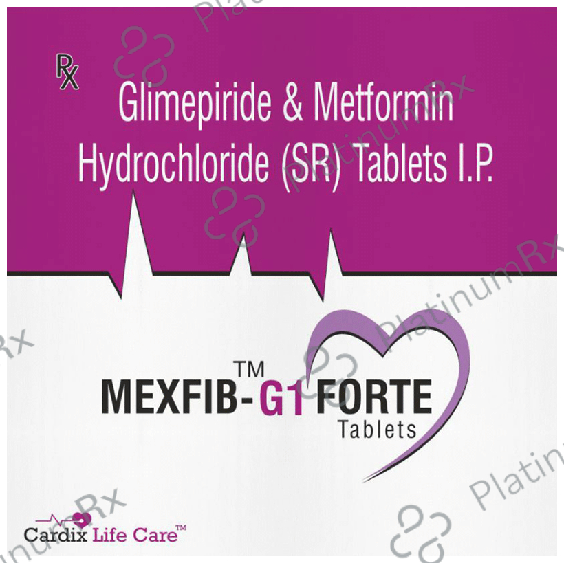Mexfib G 1mg/1000mg Tablet SR