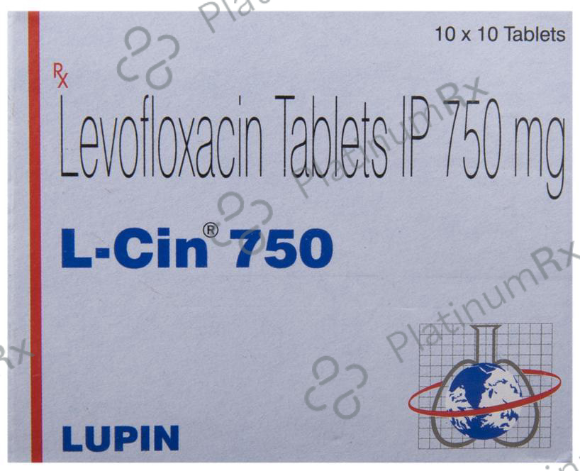 L Cin 750mg Tablet 10s