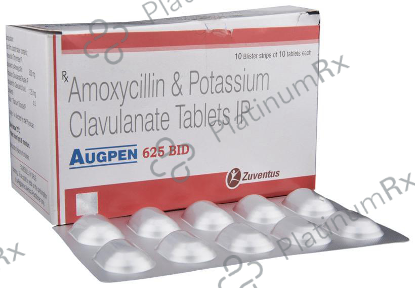 Augpen 625mg BID Tablet 10s