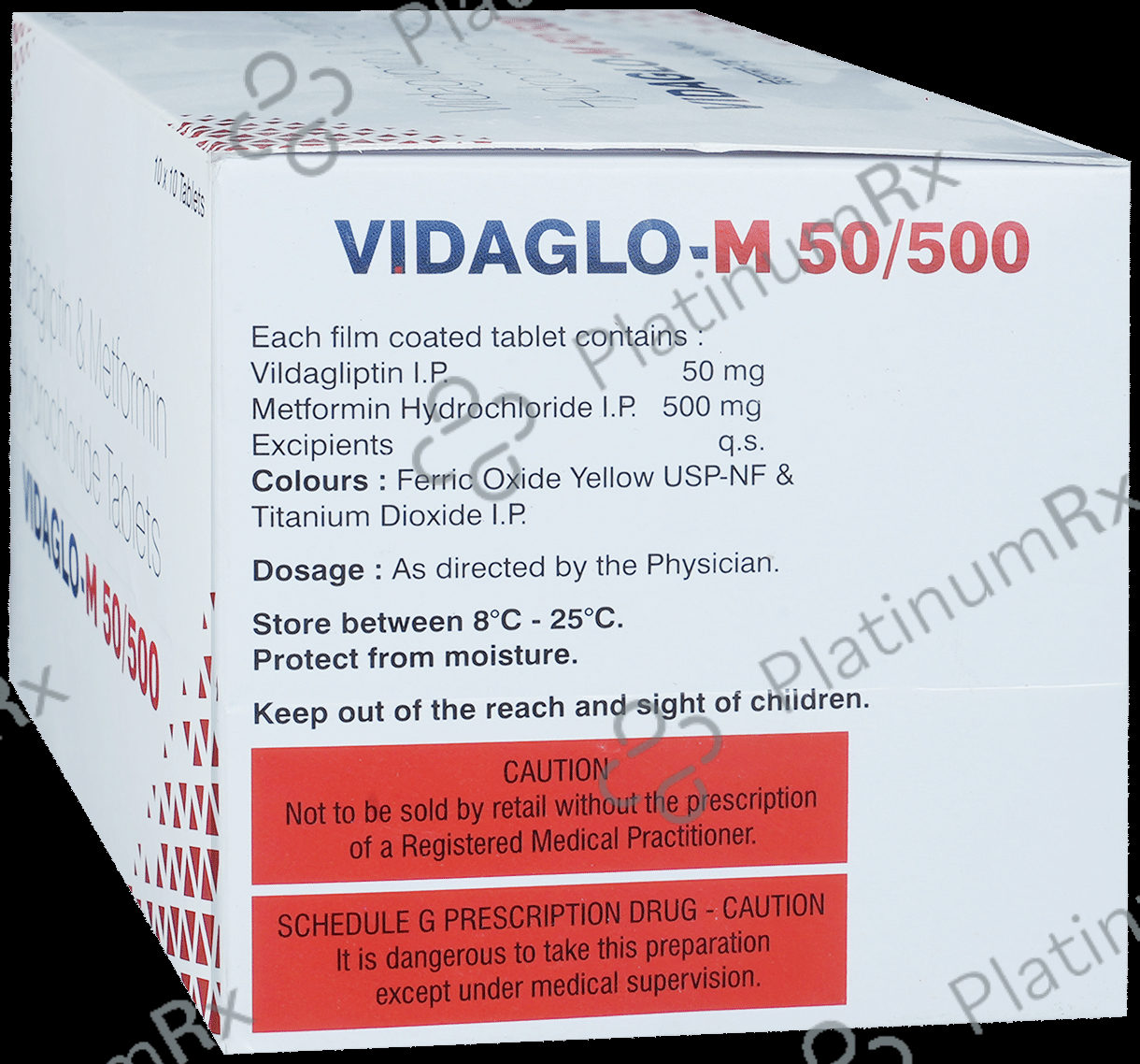 Vidaglo M 50/500mg Tablet 10s