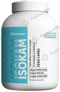Kamree Isokam 100% Whey Protein Isolate Powder Chocolate 2 Powder