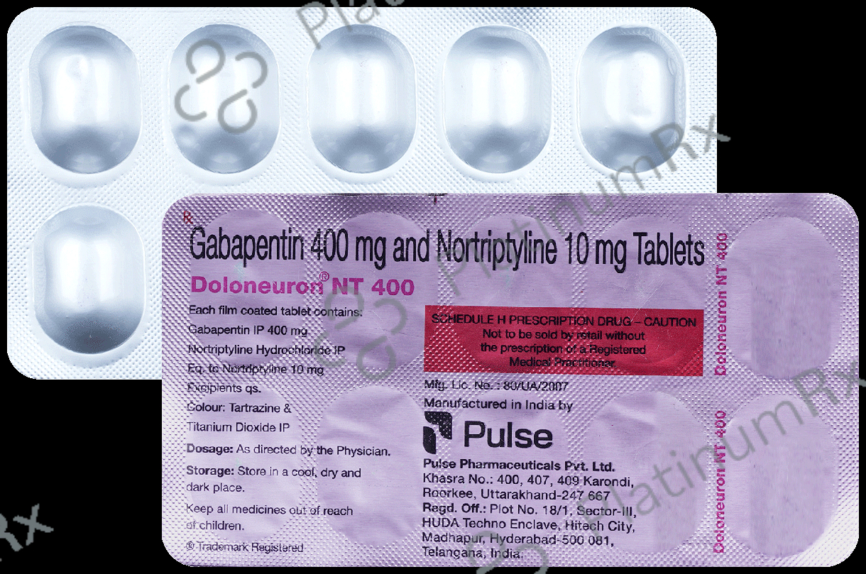 Doloneuron NT 400/10mg Tablet 10s