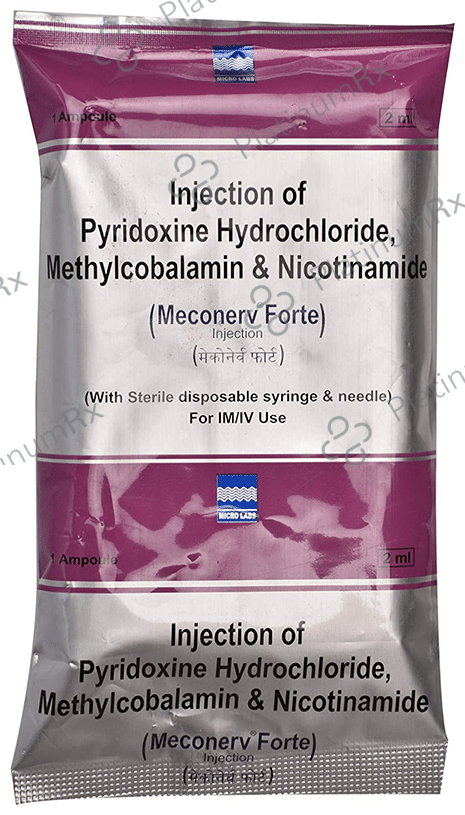Meconerv Forte 500mcg/50/50mg Injection 1s