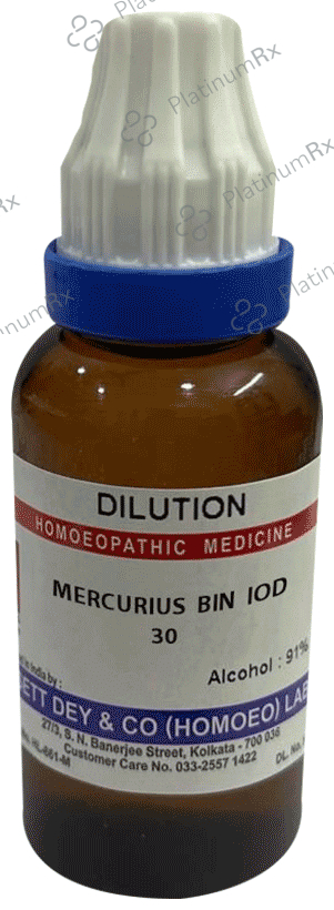 Sett Dey Mercurius Bin IOD Dilution 30