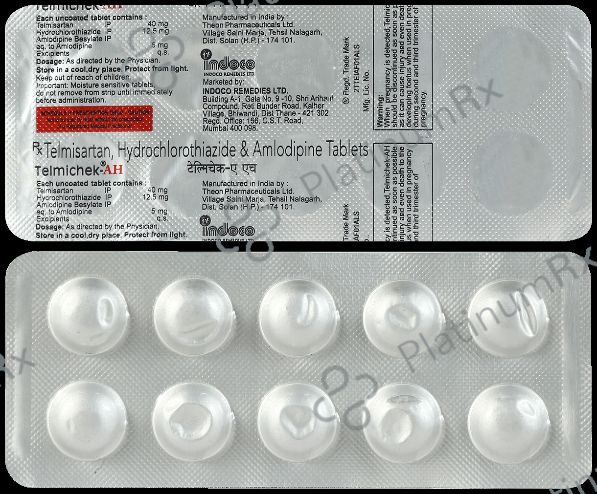Telmichek AH Tablet