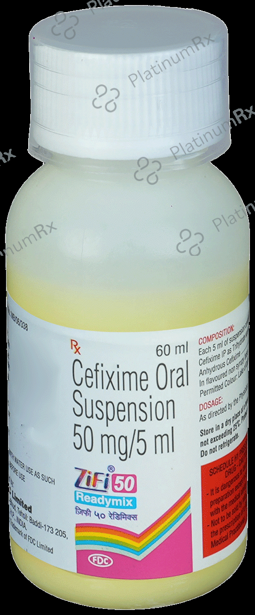 Zifi 50 Readymix Suspension 60ml