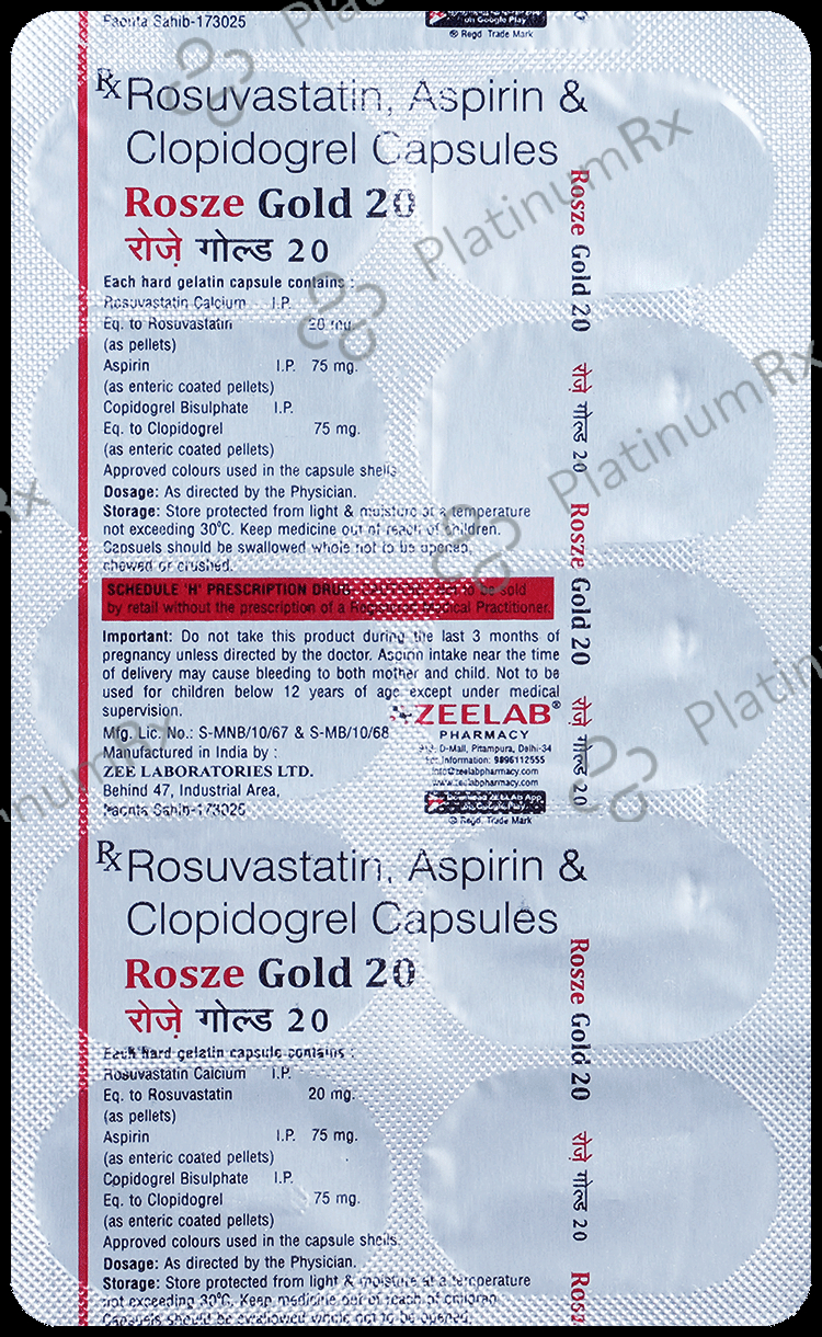 Rosze Gold 20 Capsule