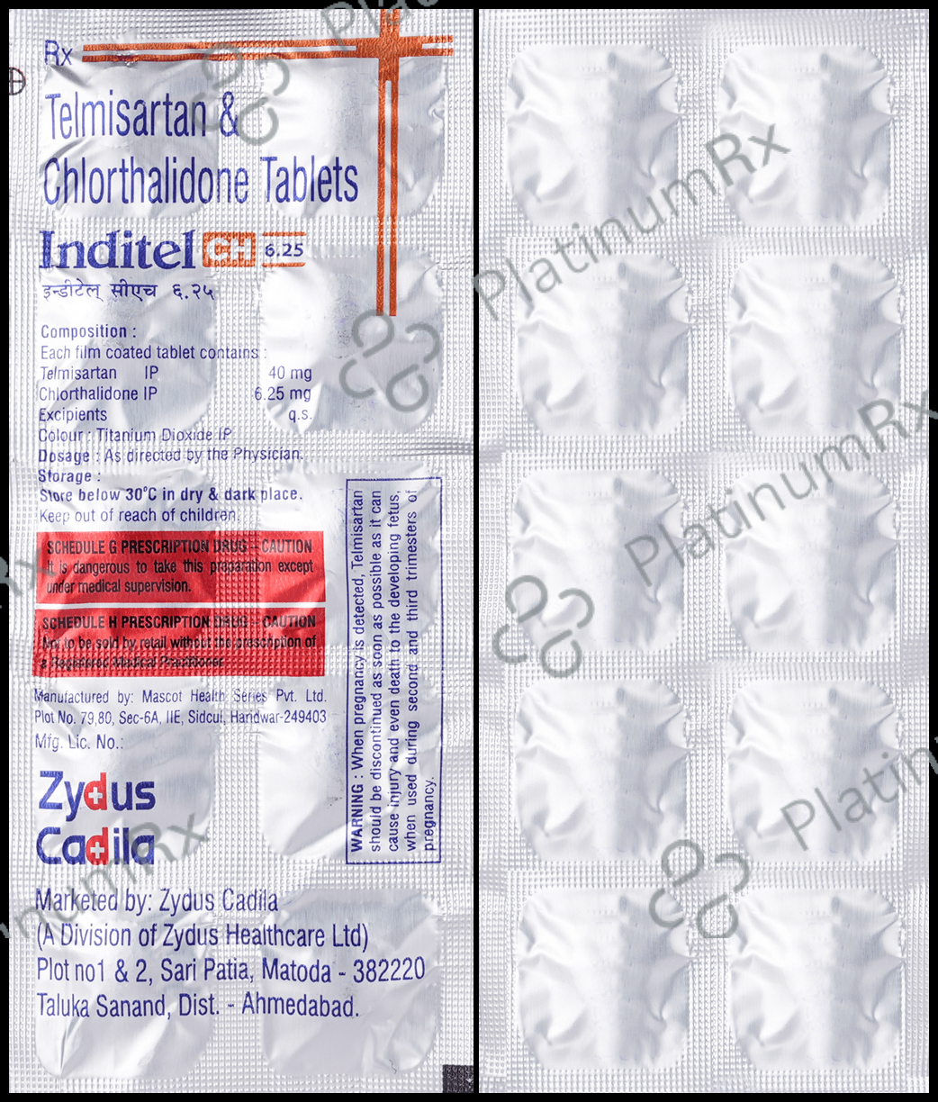Inditel CH 6.25 Tablet