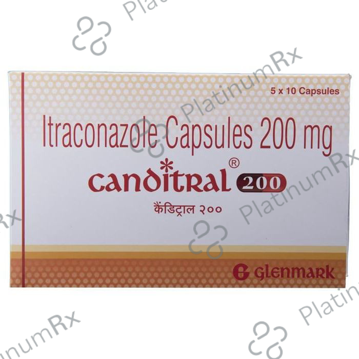 Canditral 200mg Capsule 10s