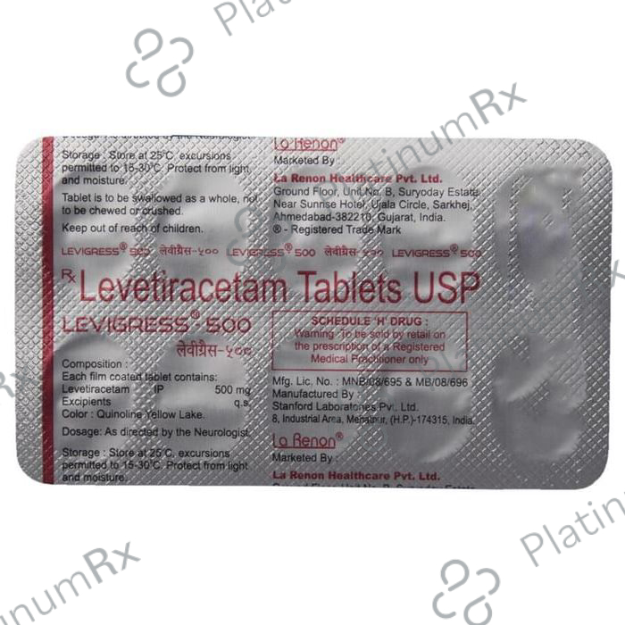 Levigress 500mg Tablet 10s