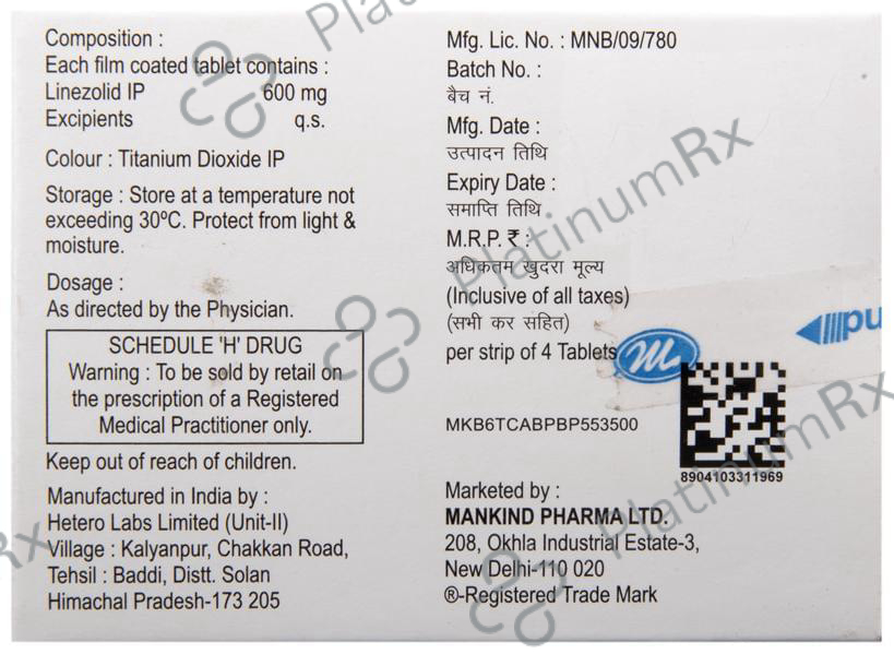 Lizoforce 600 Tablet