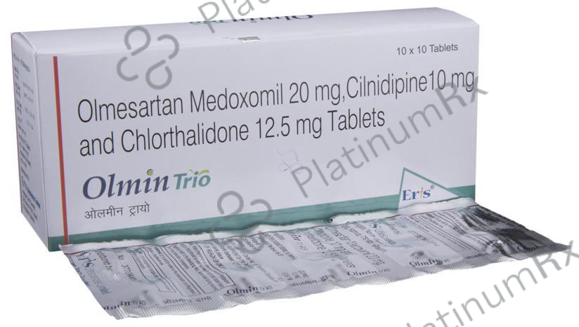 Olmin Trio 12.5/10/20mg Tablet 15s