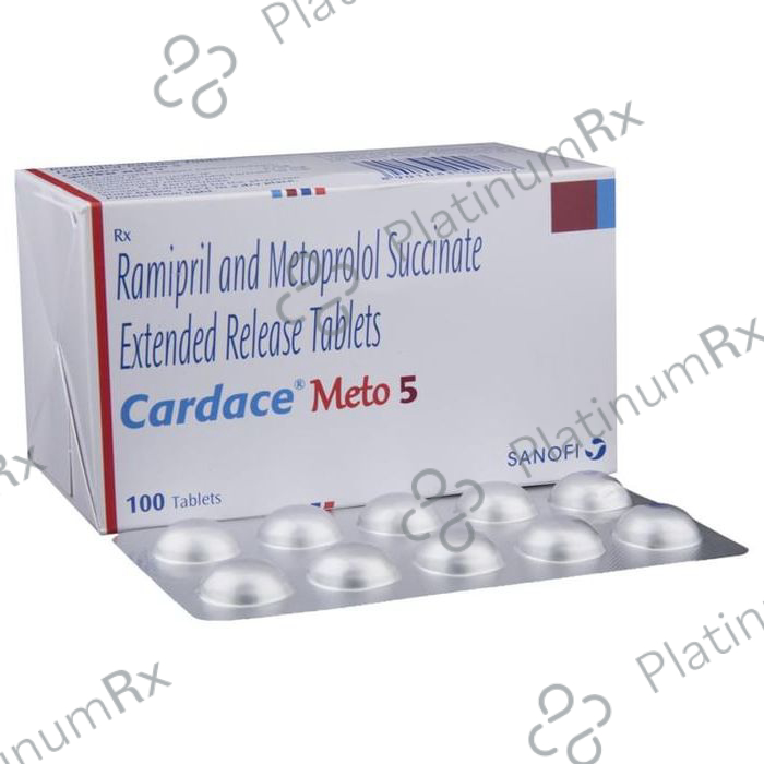 Cardace Meto 5/50mg Tablet ER 10s