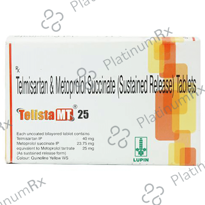 Telista MT 25/40mg Tablet SR 15s