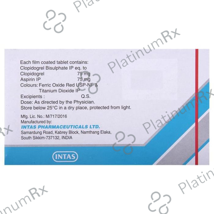 Clavix-AS 75 Tablet 10 Tablet