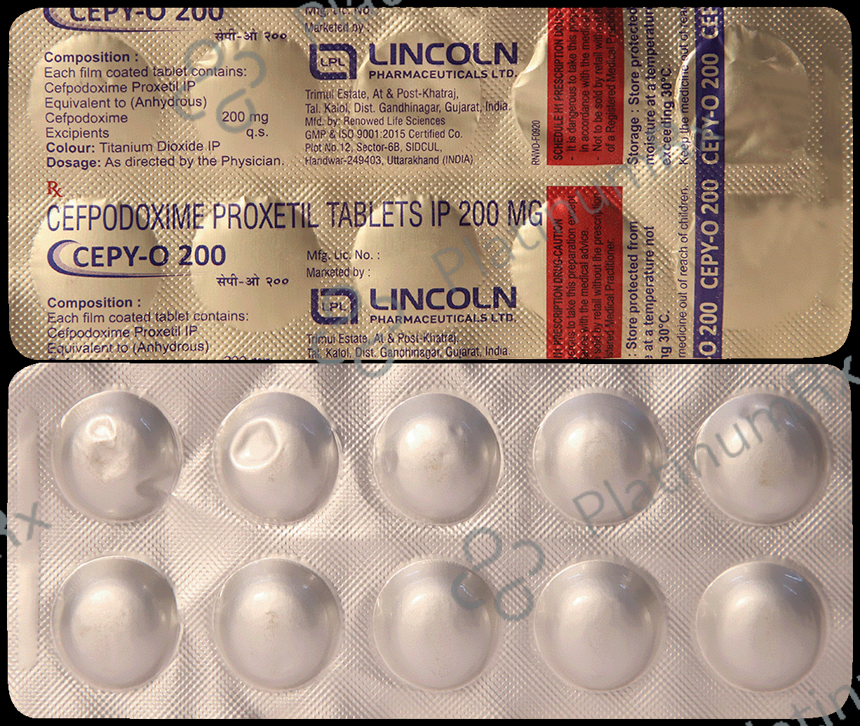 Cepy O 200mg Tablet