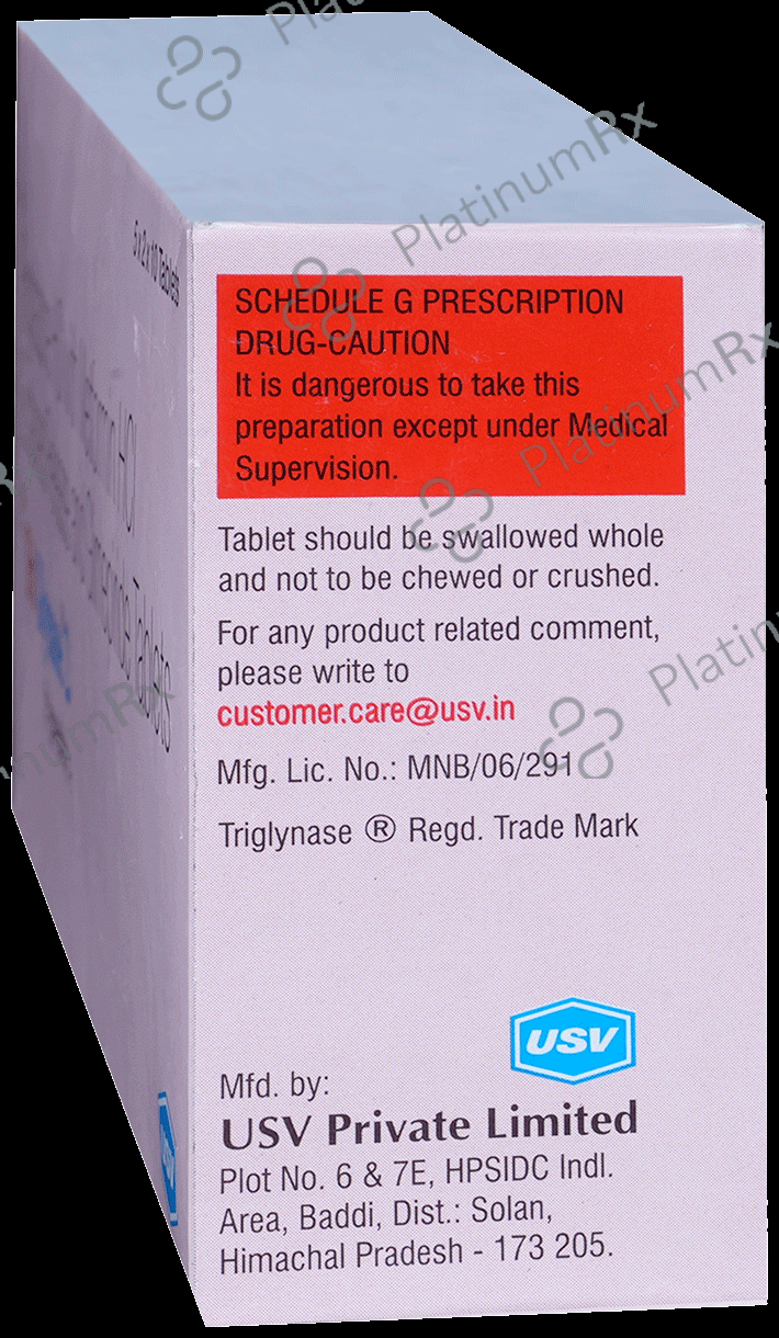 Triglynase 2/500/15mg Tablet SR 10s