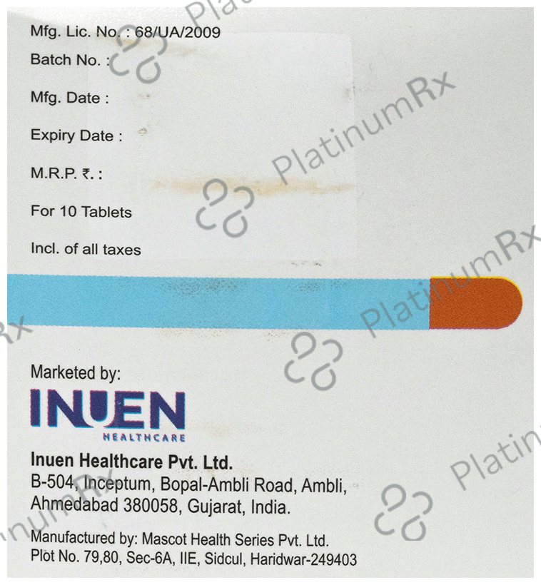 Inudap M 5/500 Tablet ER