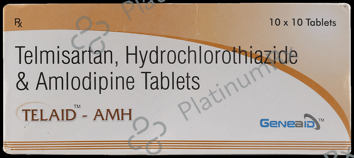 Telaid AMH 40/5/12.5mg Tablet 10s