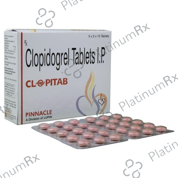 Clopitab 75mg Tablet 15s