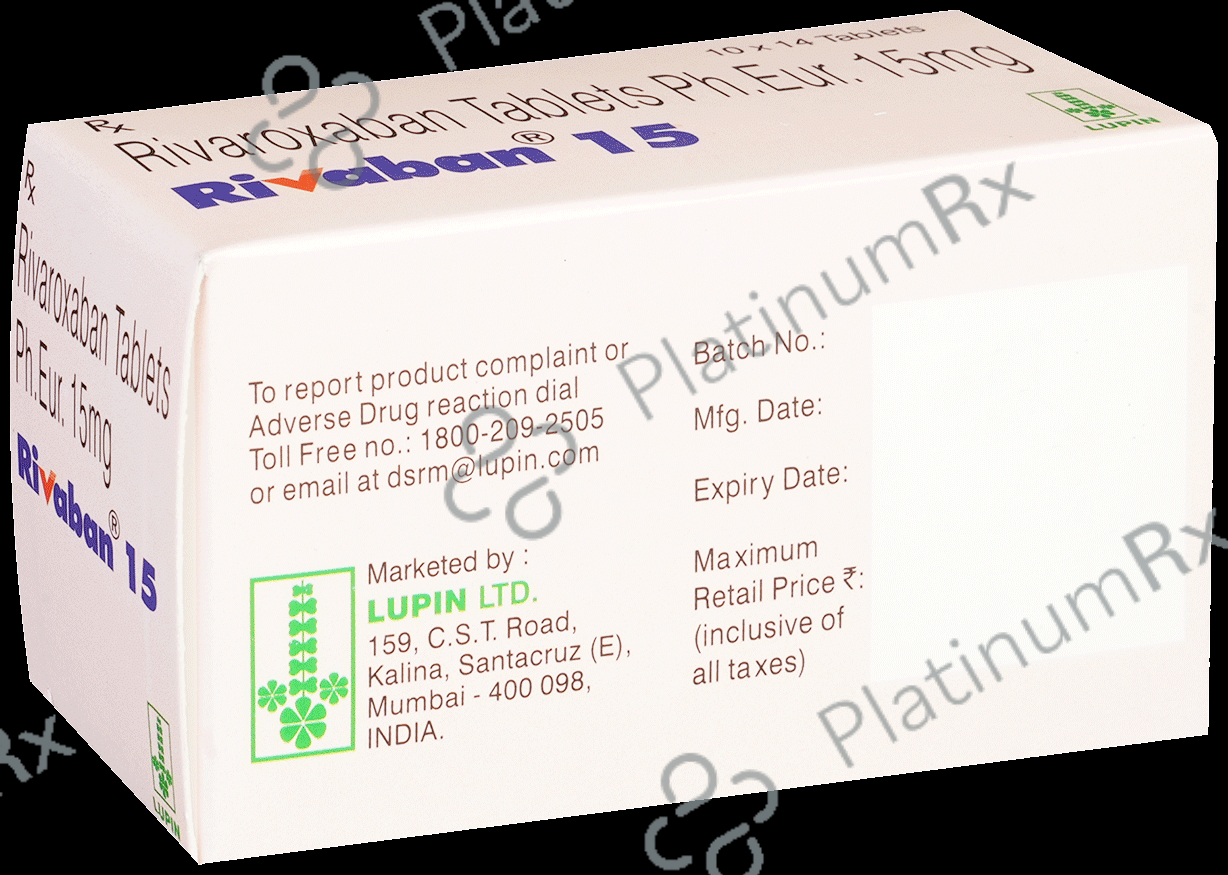 Rivaban 15 Tablet