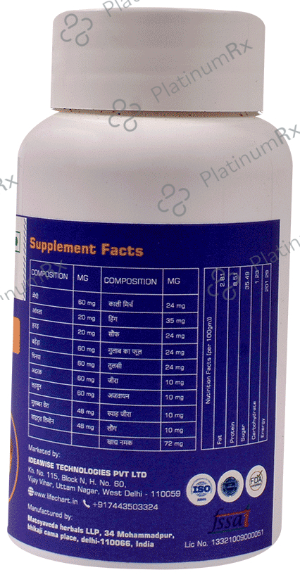 Lifechart Ayurveda Gas Gul Powder