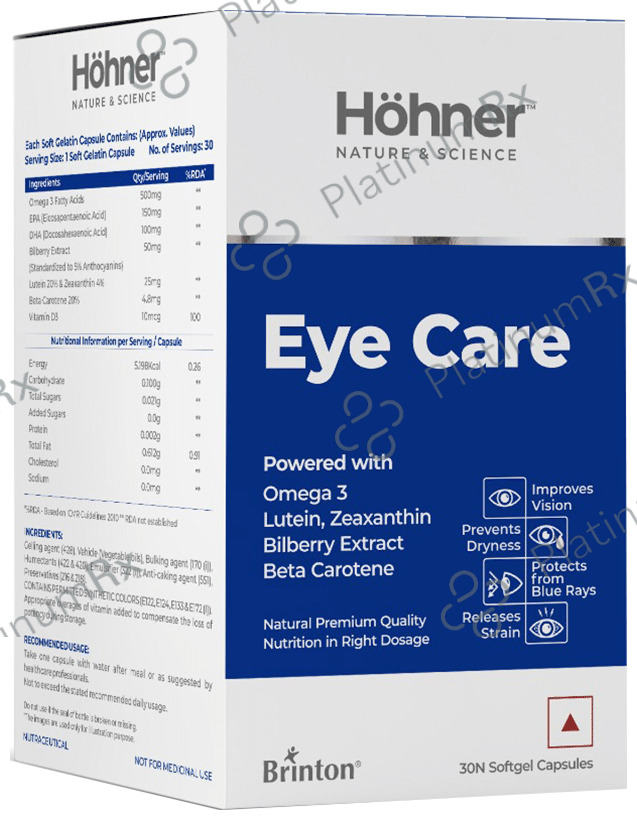 Hohner Eye Care Softgel Capsule