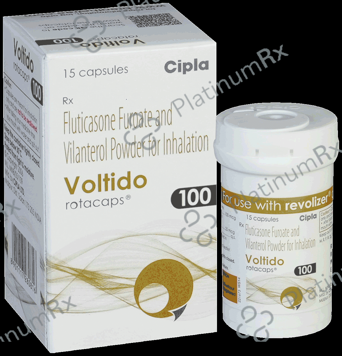 Voltido 100/25mcg Rotacap 15s