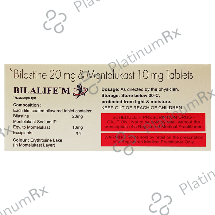 Bilalife M 20/10mg Tablet 10s