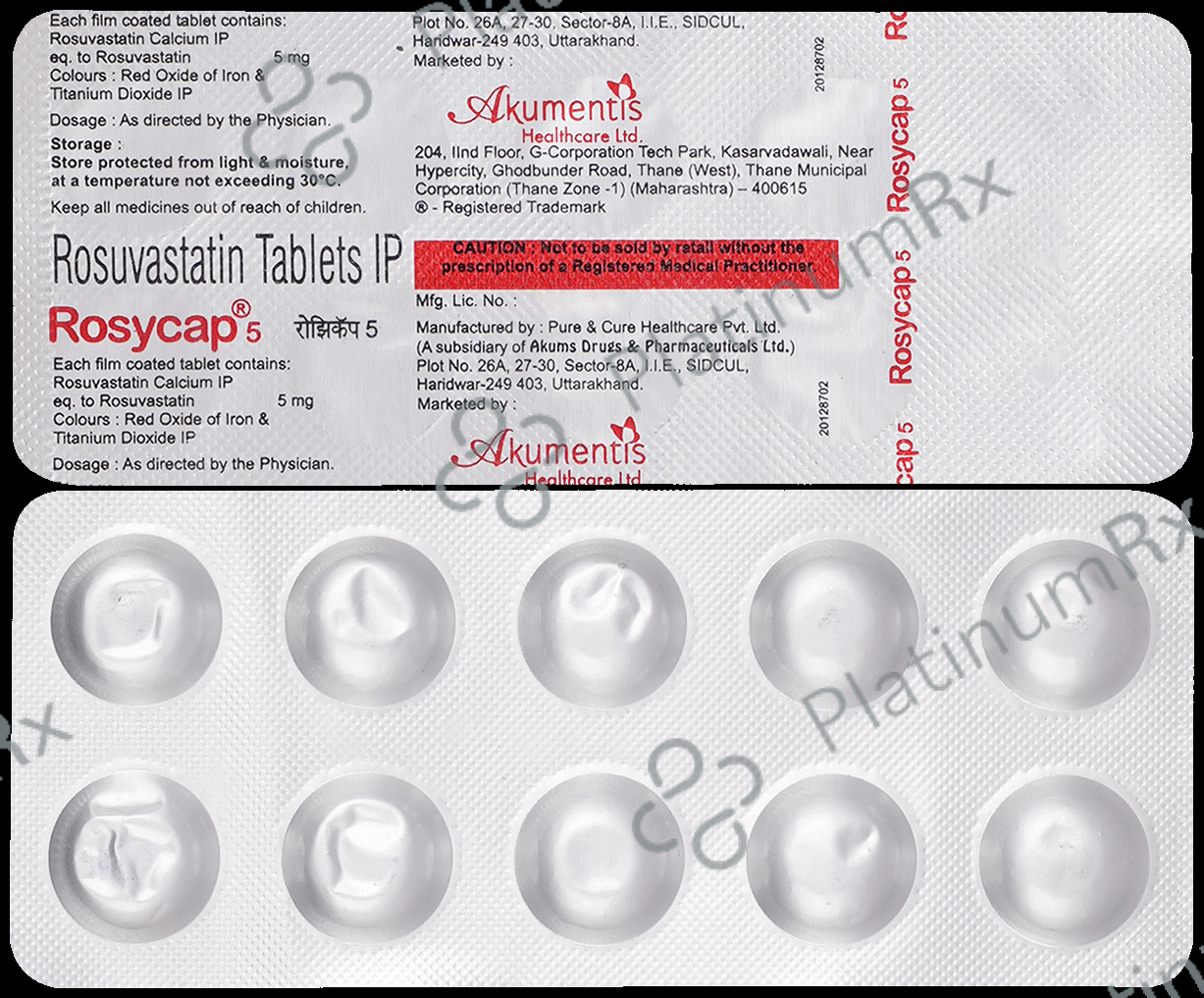 Rosycap 5mg Tablet