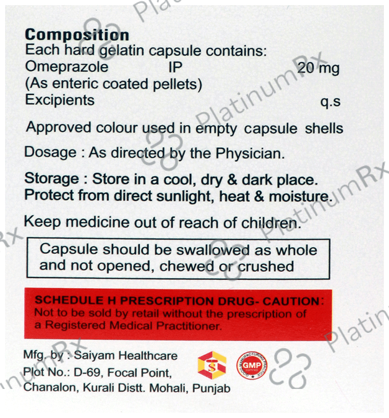 Omecure 20 Capsule