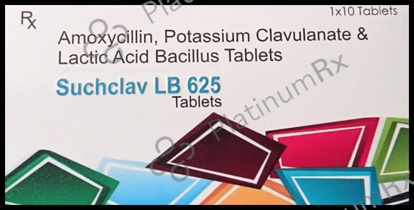 Suchclav LB 625 Tablet