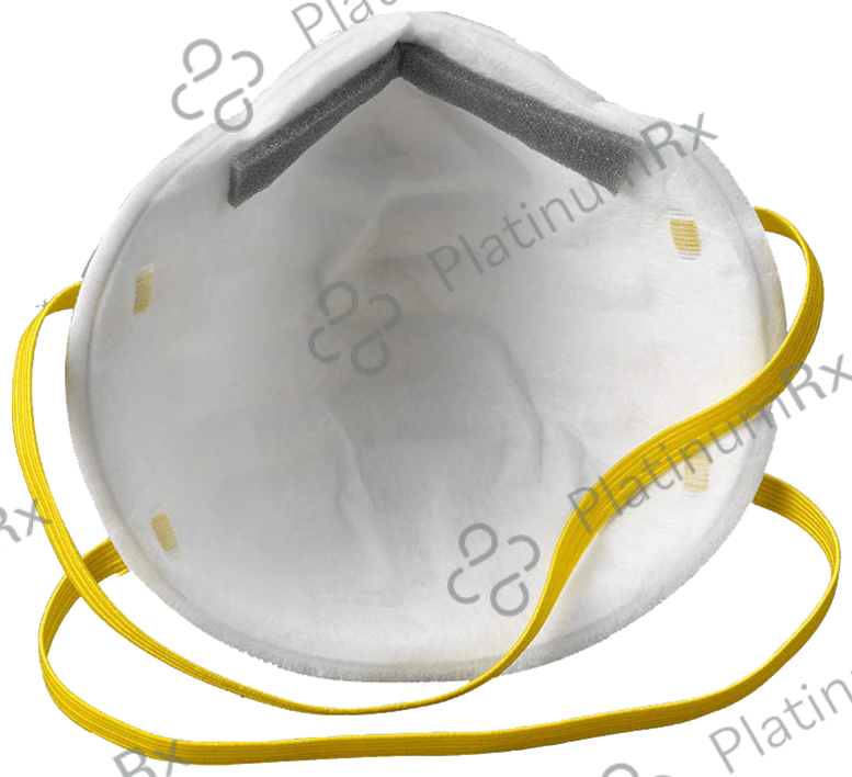3M N95 8120 Plus Particulate Respirator Mask White