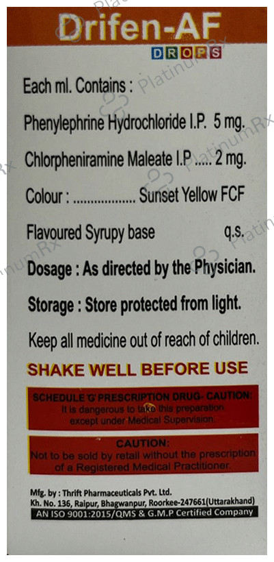 Drifen-AF Oral Drops