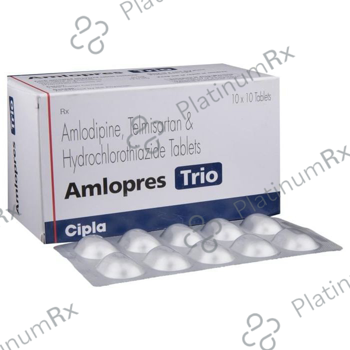 Amlopres Trio 5/12.5/40mg Tablet 10s