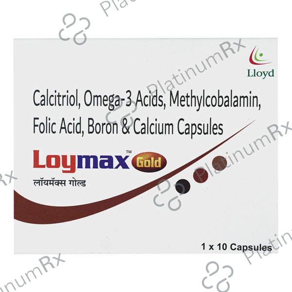 Loymax Gold Soft Gelatin Capsule 10s