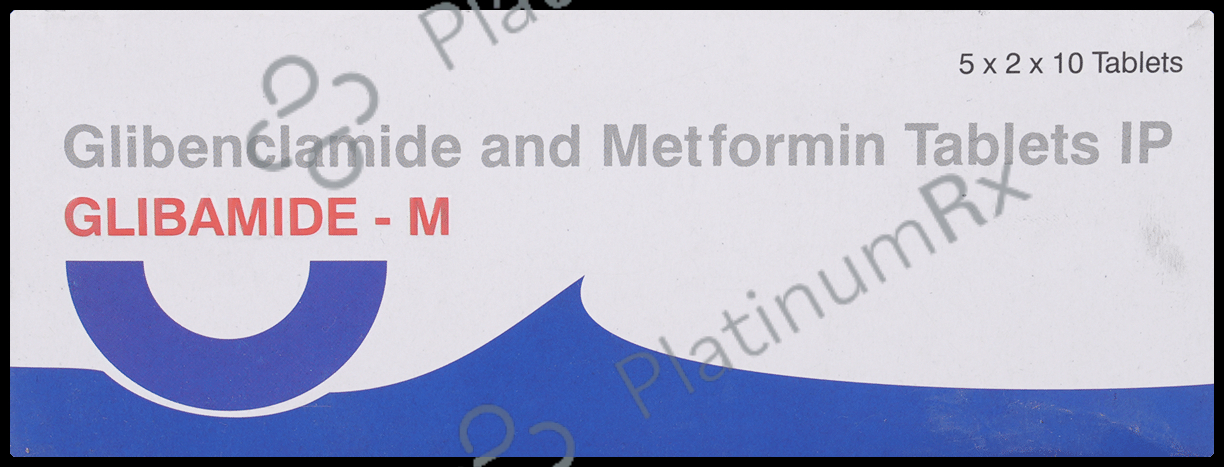 Glibamide M 5mg/500mg Tablet