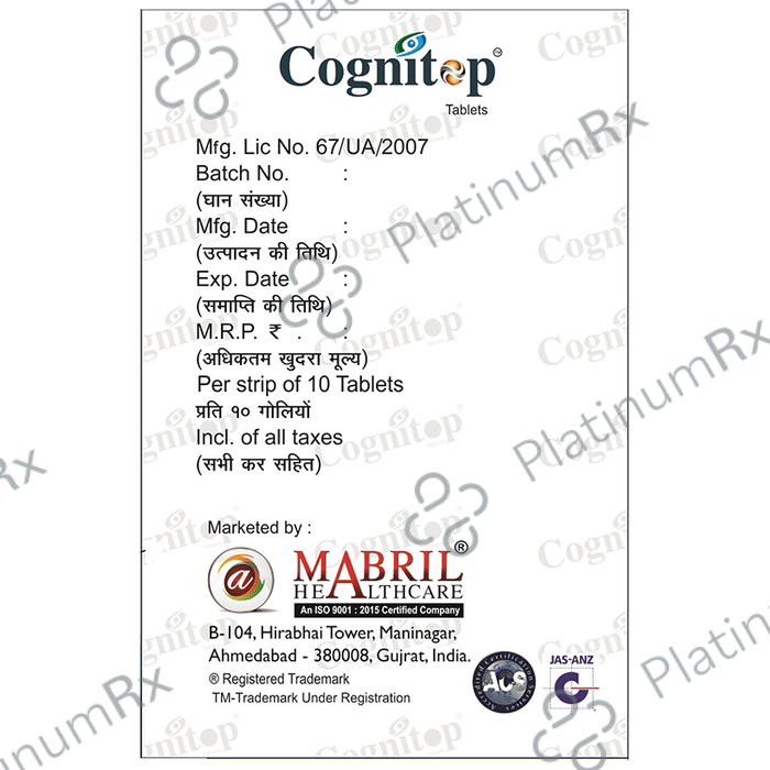 Cognitop Tablet 10s