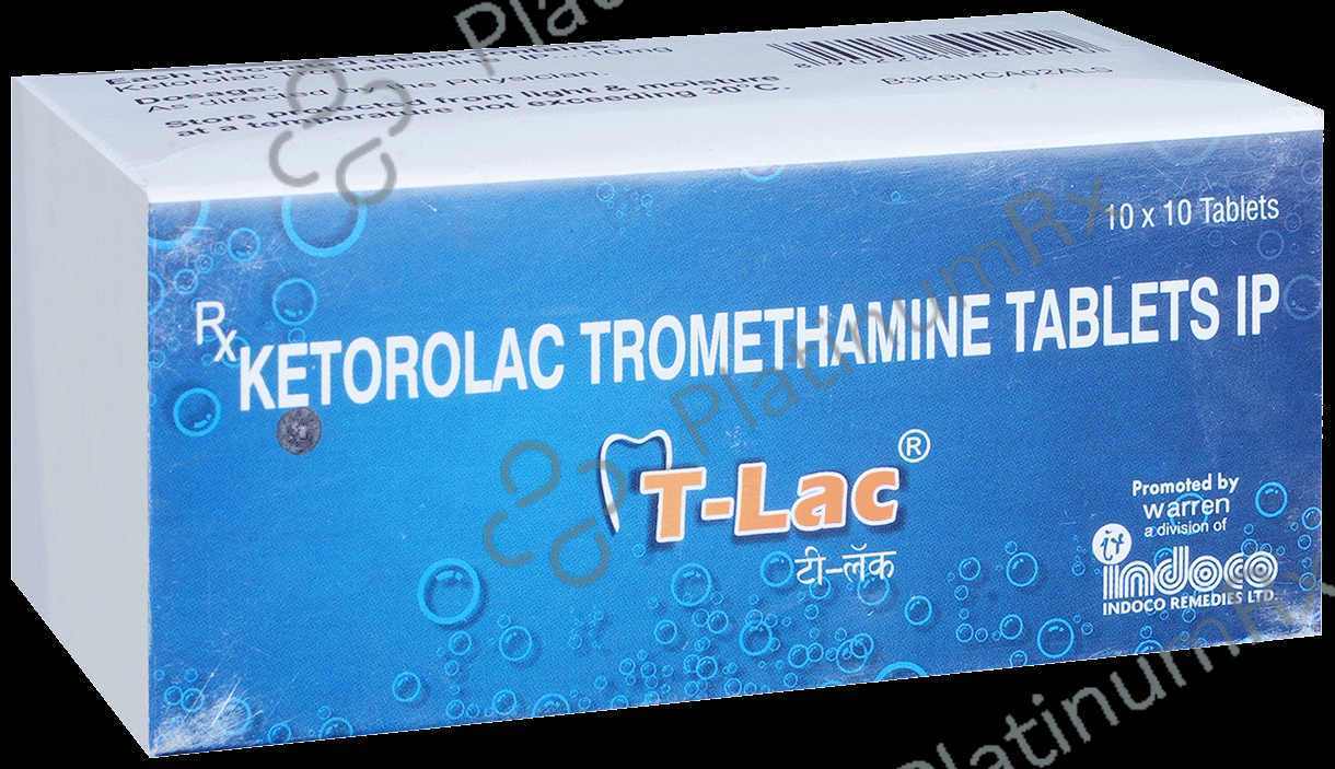 T Lac 10mg Tablet 10s