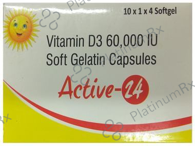 Active 24 Soft Gelatin Capsule