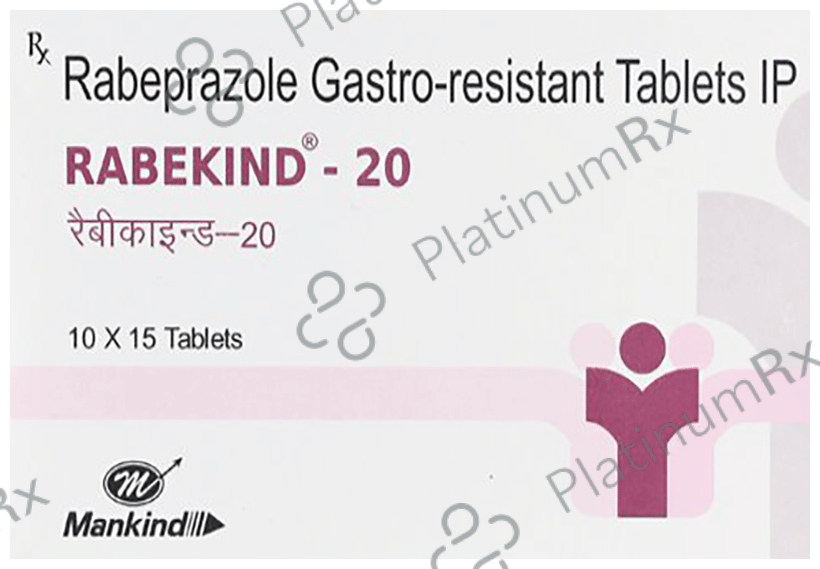 Rabekind 20mg Tablet 15s
