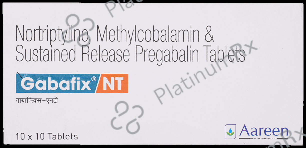 Gabafix NT 75mg/10mg/1500mcg Tablet