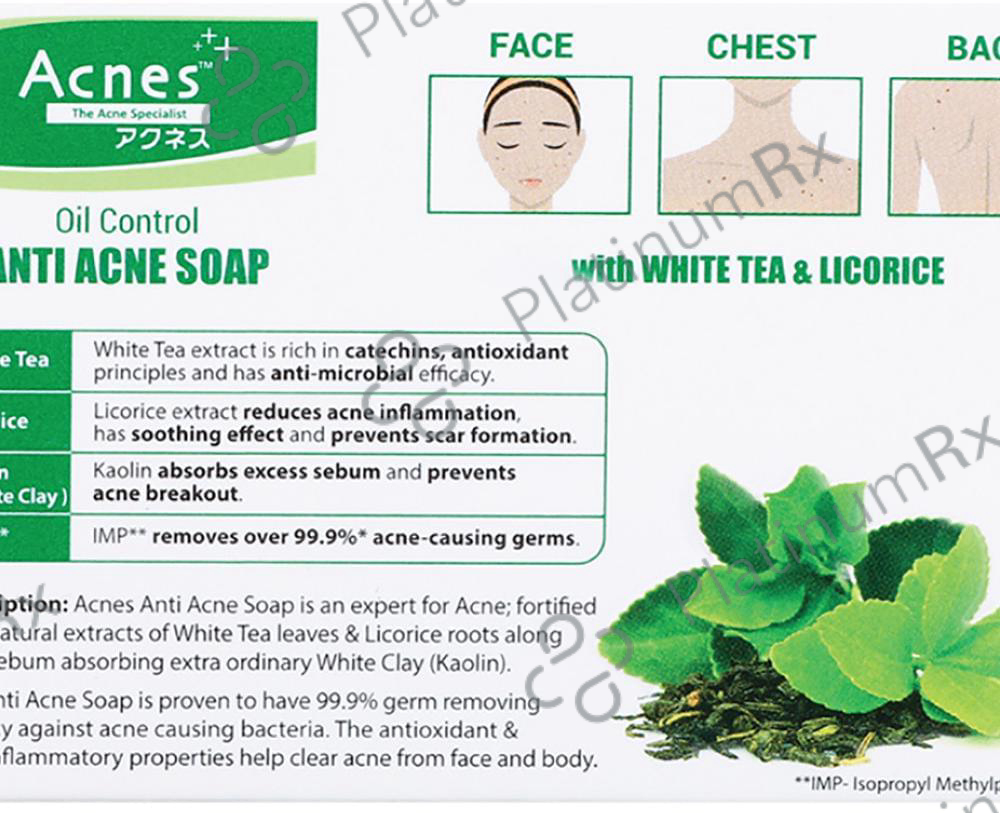 Acnes Oil Control Anti Acne Soap