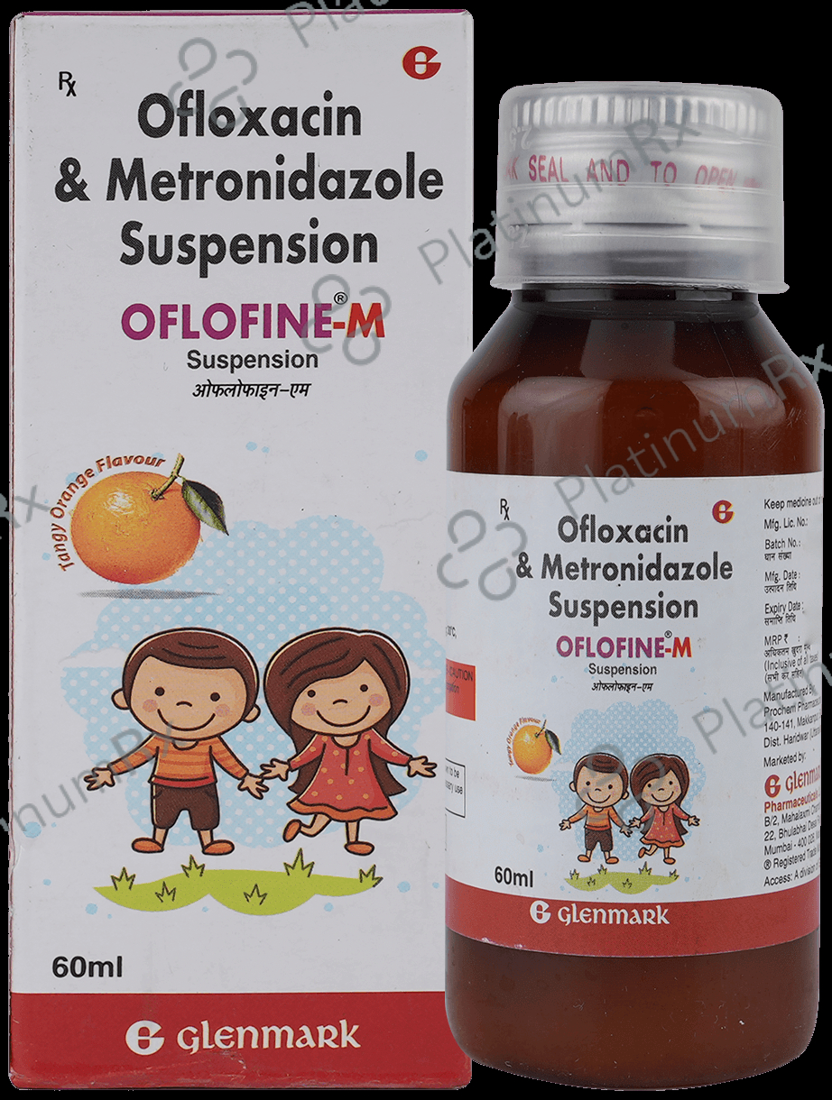 Oflofine M Oral Suspension Tangy Orange 60 Oral Suspension
