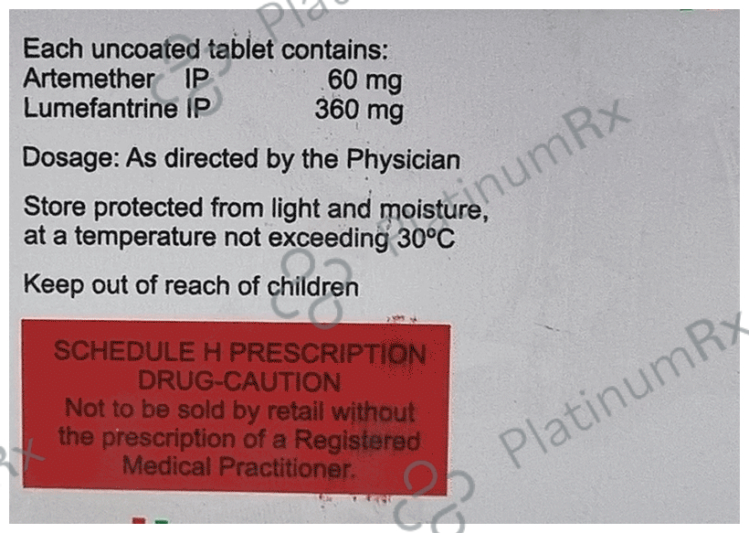 Lumerax 60mg/360mg Tablet 6 tablets