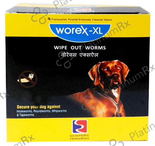 Beaphar Worex XL Wipe Out Worms (Deworming) Tablet for Dogs 2s