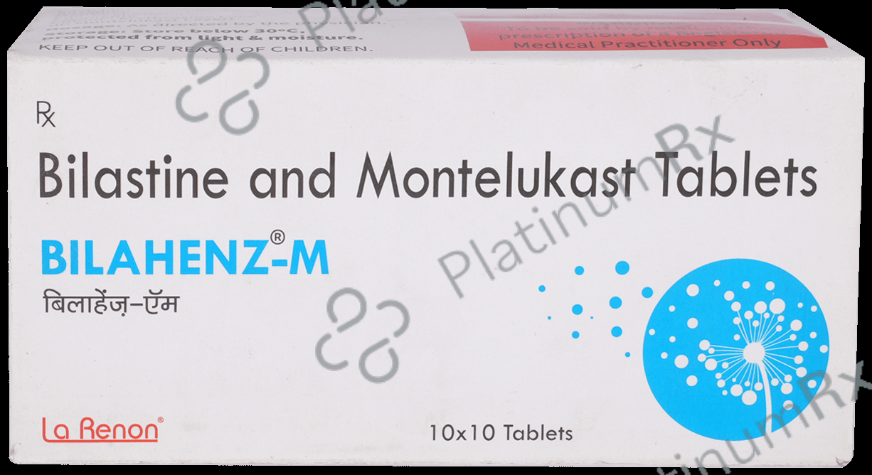 Bilahenz M 20/10mg Tablet 10s